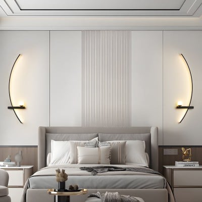 21'' Curved Strip 3 Step Dimming LED Wall Sconce G03 — zł727.96