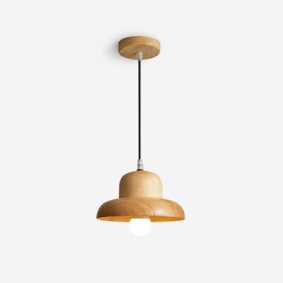 Wood Hat Pendant Lamp M195 — zł474.02