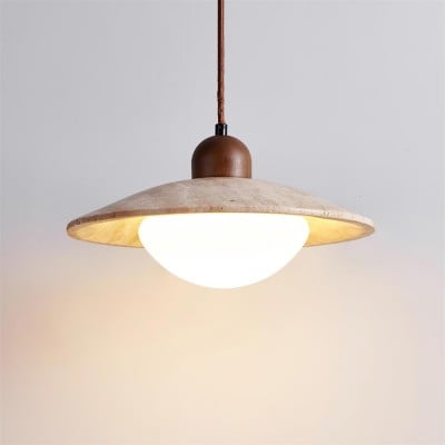 Wood Retro Wabi-Sabi Style Pendant Lamp M180 — zł558.67
