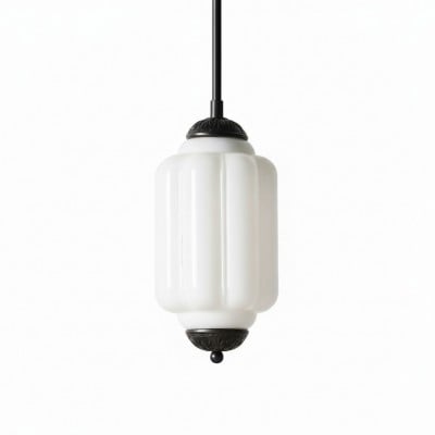 Eloise Vintage Glass Pendant Light - Elegant Pendant Lamp for Living Room G23 — €137.00 (was €165.00) -€28.00