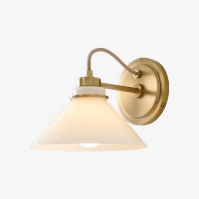 Aurenza Sconce – Farmhouse Wall Light with Metal Accents for Cozy Spaces T226 — zł393.61