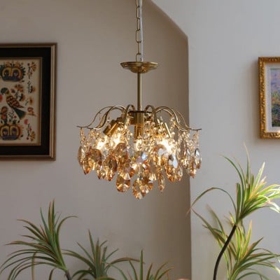 Vintage Sumptuous Teardrop Crystal Chandelier T258 — zł1,176.59