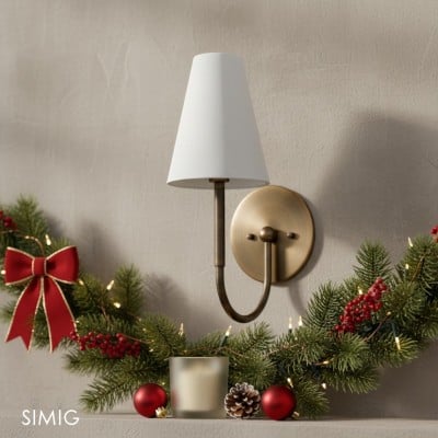 Curva Modern Minimalist Wall Sconce - Sleek Design for Living Room T399 — zł325.89