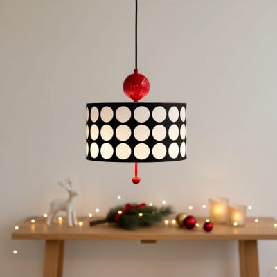 Polka Dot Lattice Pendant Lamp - French Vintage Light for Dining M165 — €147.00 (was €157.00) -€10.00