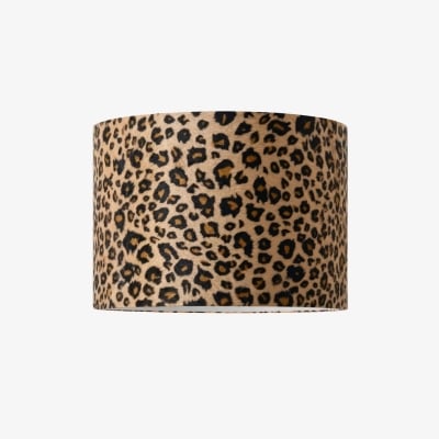 Wildlux Leopard Pattern Statement Drum Lampshade - Decorative Fabric Shade for Home Interiors T1122 — €62.00