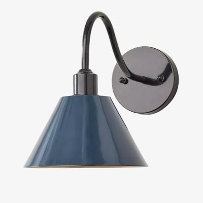 Narix Industrial Tapered Wall Lamp – Accent Sconce for Bedroom or Hallway T543 — €105.00