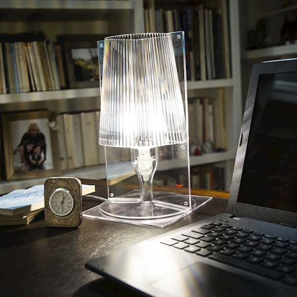 kartell take lamp crystal