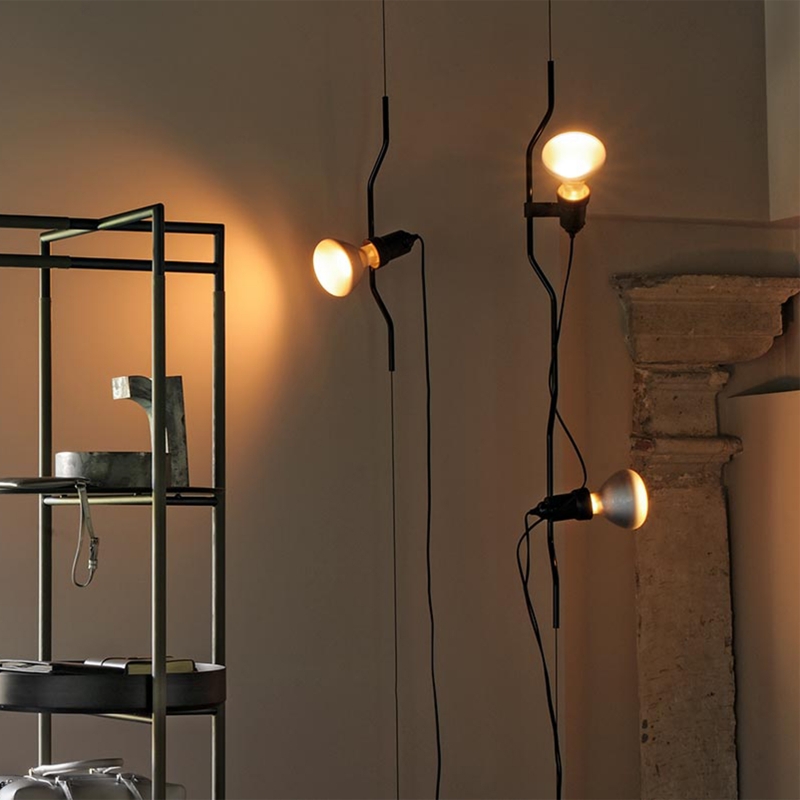 Flos Parentesi Lamp Replica Black