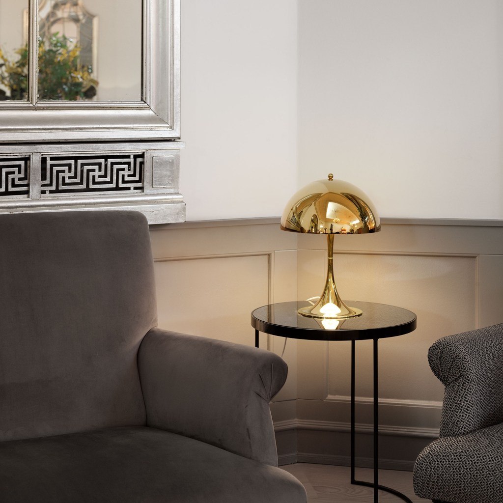 Panthella Lamp Replica Brass