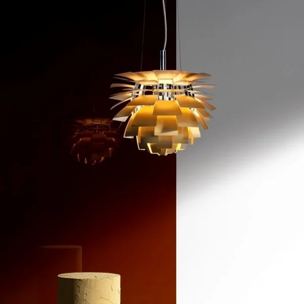 Artichoke Lamp Replica Bronze