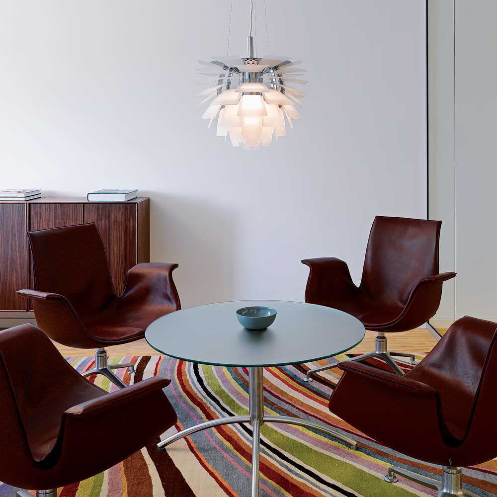 Artichoke Pendant Replica Frosted Glass