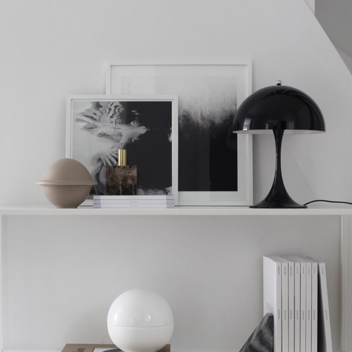 Panthella Table Lamp Replica Black
