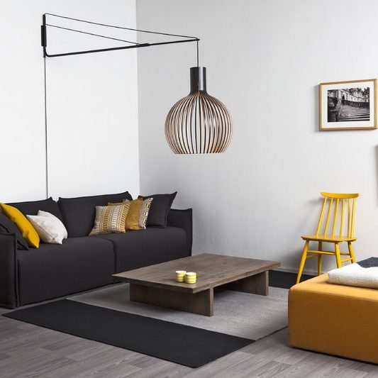 black octo 4240 pendant lamp