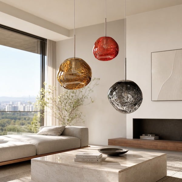 mirror-finish-pendant-lights-daytime-reflection