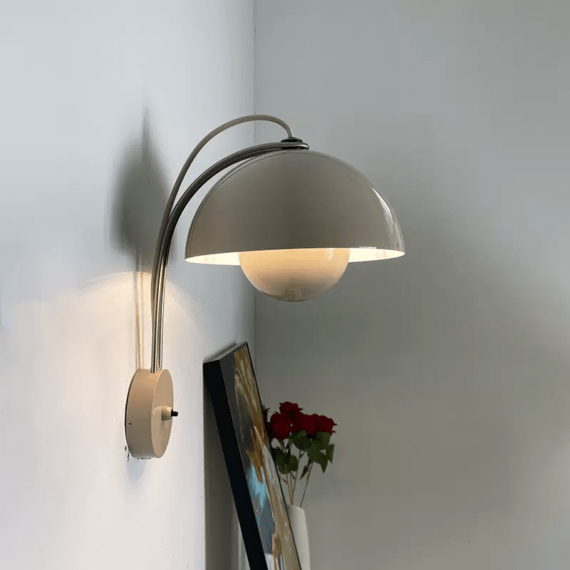 flowerpot wall light