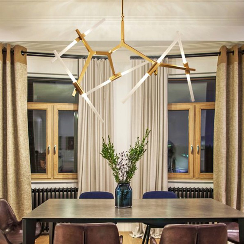aura contemporary chandelier replica