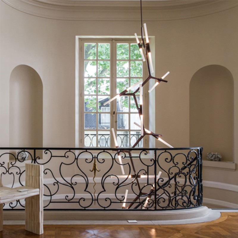 aura contemporary chandelier replica