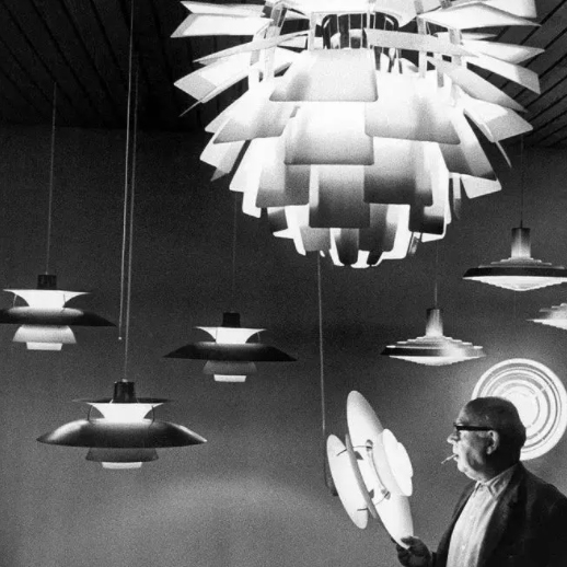 Poul Henningsen and PH lamp