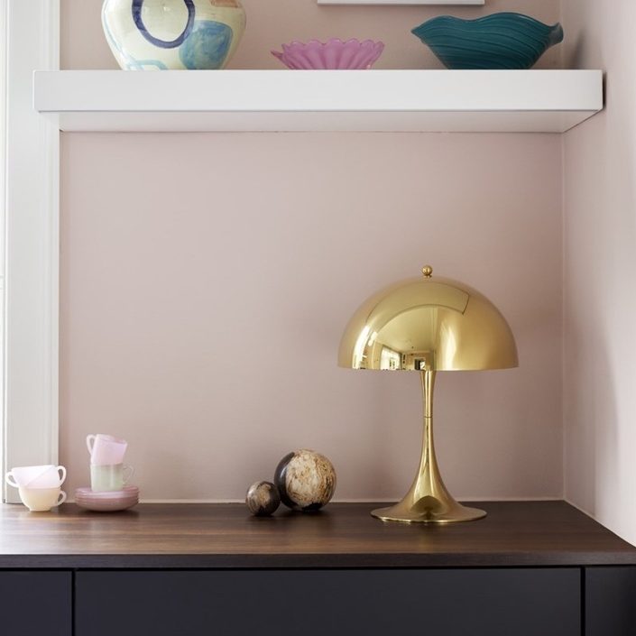 Panthella Lamp Replica Brass