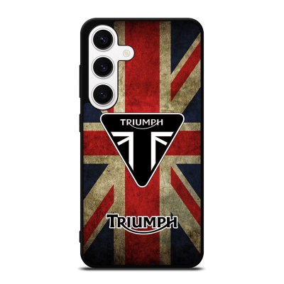 TRIUMPH MOTORCYCLE LOGO NEW Samsung Galaxy S24 Case Cover