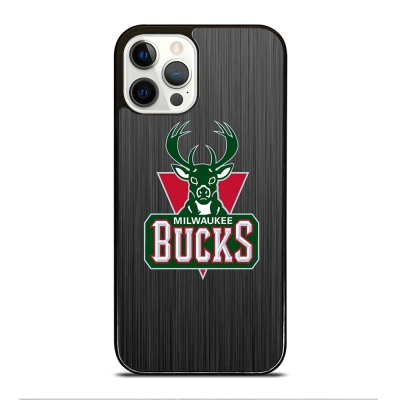 MILWAUKEE BUCKS METAL LOGO iPhone 12 Pro Case Cover