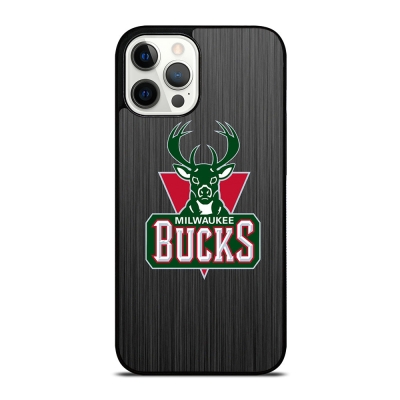 MILWAUKEE BUCKS METAL LOGO iPhone 12 Pro Max Case Cover