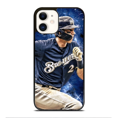 CHRISTIAN YELICH MILWAUKEE BREWERS FOOTBALL iPhone 12 Case Cover