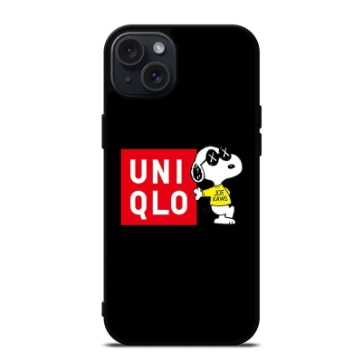 UNIQLO X SNOOPY DOG iPhone 15 Plus Case Cover