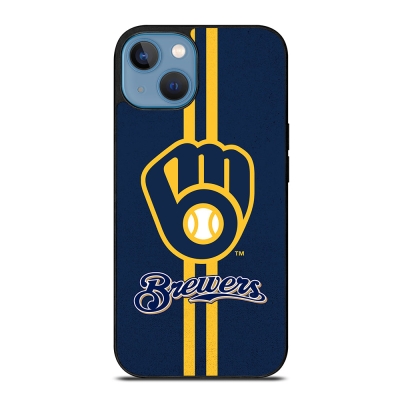 MILWAUKEE BREWERS STRIPE LOGO iPhone 13 Case Cover