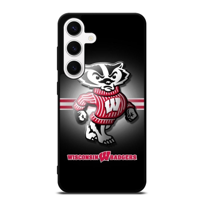 WISCONSIN BADGERS FOOTBALL 1 Samsung Galaxy S24 Case Cover