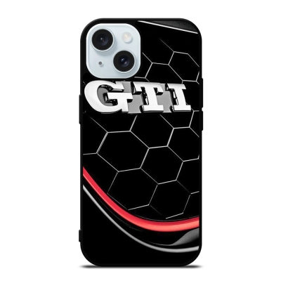 VW VOLKSWAGEN GTI EMBLEM iPhone 15 Case Cover
