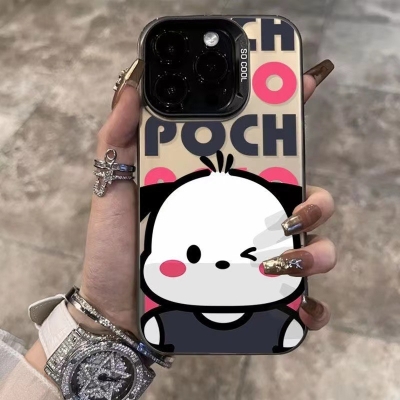 Creative red face blink Pacha dog for iPhone14promax Apple 15 new 13 personality 11 personality