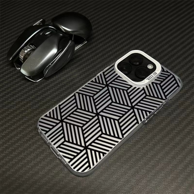 Square stripe for iphone15 phone case apple 14promax new 13/12 advanced 11 hard shell x