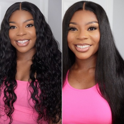 180% Density | Magical Wet And Wavy Glueless 5x5 Closure HD Lace Wig Breathable Cap