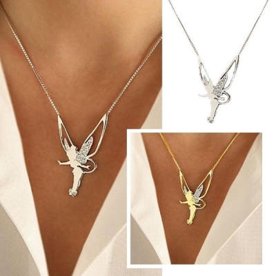 Exquisite Angel Fairy Necklace for Women