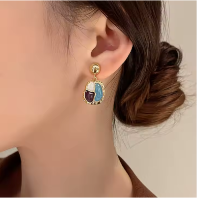 Geometric earrings
