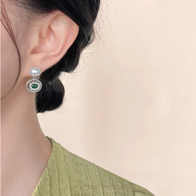 Emerald Earrings
