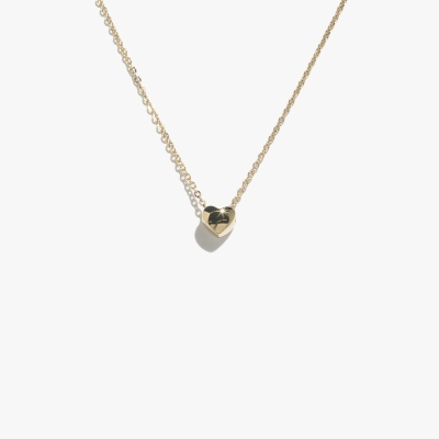 Lonely Puffy Heart Necklace