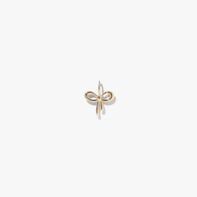 Bow Puffy Pendant - (Single)
