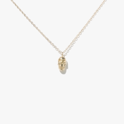 Tiny Skull Necklace