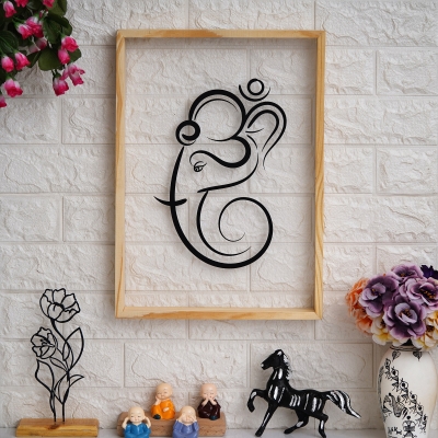 Lord Ganesh Acrylic Frame