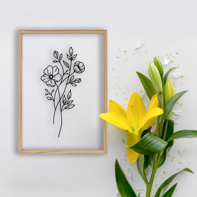 Ultimate Flowers Acrylic Frame