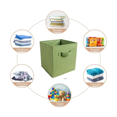 Foldable Storage Boxes | Green