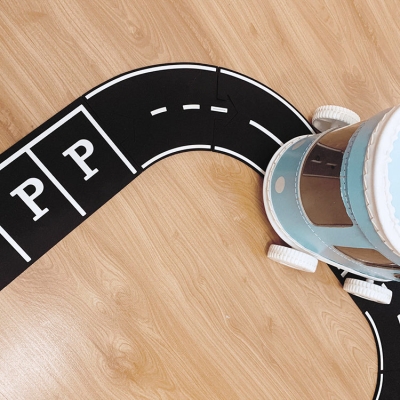 Flexible Race Track Toy Road