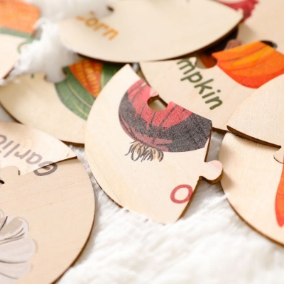Wooden Montessori Puzzles | Polar Bear