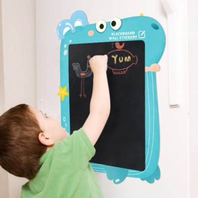 Blackboard Wall Sticker with Chalks | Whale