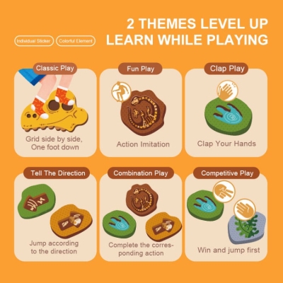 Hopscotch Sticker Set | Frog