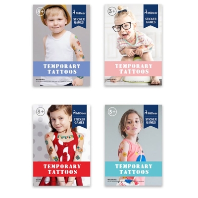 Watermark Temporary Tattoo Stickers 4 Pcs