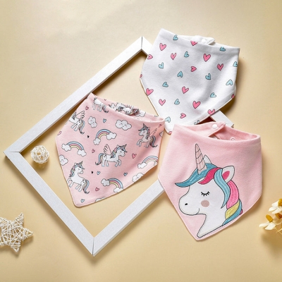 Baby Bibs 3 Pack | Unicorn