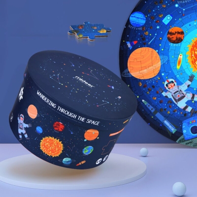 Circle Puzzle | Wandering Through The Space